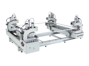 塑料門窗臥式四角焊接機(jī) SHP4-3500A/SHW4-3500B(共擠)